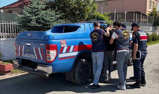 Ordu'da jandarma 43 aranan şüpheliyi yakaladı