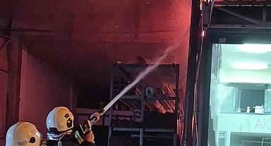 Ordu'da kaynak sırasında sıçrayan kıvılcım yangın çıkardı