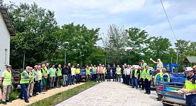 Ordu'da patpat sürücülerine trafik güvenliği eğitimi