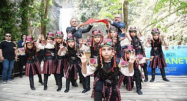 Osmaniye Karaçay Şelale'de çevre haftası coşkusu