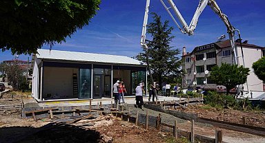 Pelitözü'ne yeni muhtarlık binası, sosyal tesis ve park alanı kazandırılıyor