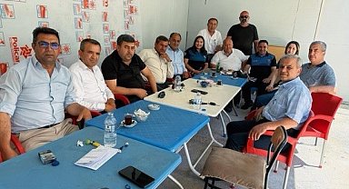 Polis ve muhtarlar güvenlik için bir araya geldi