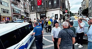 Polisin dur ihtarına uymadı, araçlara çarpınca yakalandı