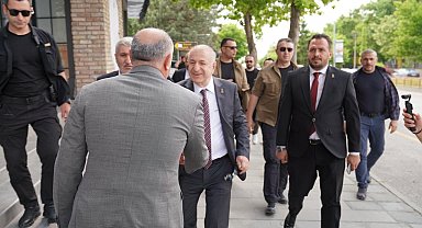 Prof. Dr. Ümit Özdağ'dan ETSO'ya Ziyaret