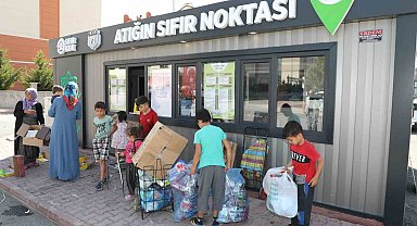 "Atığın Sıfır Noktası" ile 2 bin 668 ton atık geri dönüşüme kazandırıldı