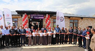 "Kağılcık Ekolojik Teke Obası" törenle hizmete açıldı