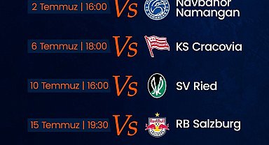 RAMS Başakşehir'in hazırlık maçları programı belli oldu