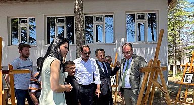 Resim sergisi büyük ilgi gördü