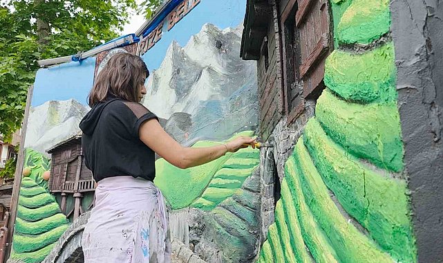 Rize'de sokakların güzelliği Gamze öğretmenden sorulur