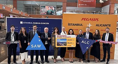 Sabiha Gökçen'in İspanya ağı Alicante ile genişliyor