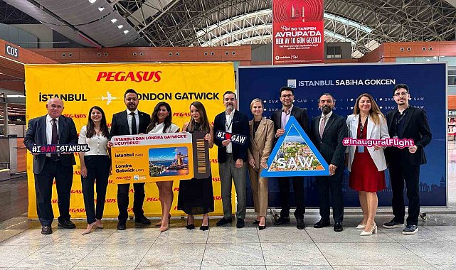 Sabiha Gökçen'in Londra ağı Gatwick ile genişliyor