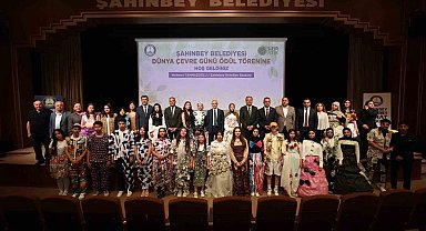 Şahinbey Belediyesi'nden çevreci okullara ödül