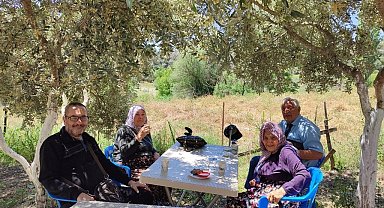 Salihli Huzurevi sakinleri doğayla buluştu