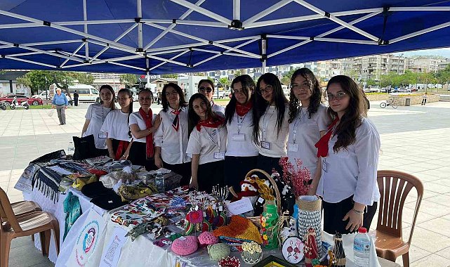 Salihli'de çevre seferberliği: Liseli öğrencilerden örnek proje