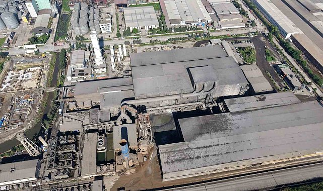 Samsun'da 3 işçinin hayatını kaybettiği fabrika havadan görüntülendi