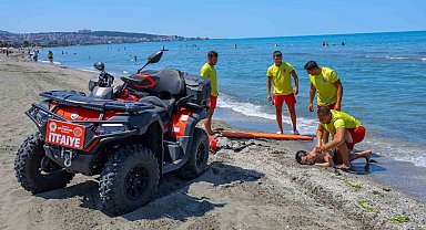 Samsun'da boğulma vakalarına karşı tatbikat