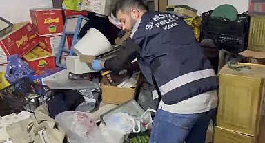 Samsun'da kaçak ürün operasyonu