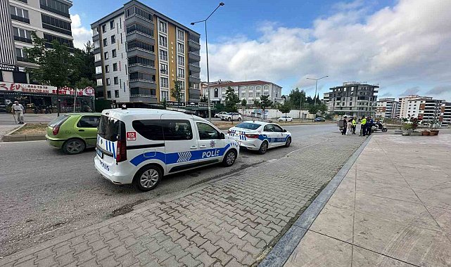 Samsun'da motosiklet kazası: 1 yaralı