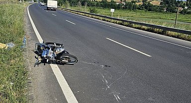 Samsun'da Motosiklet kazası: 2 yaralı