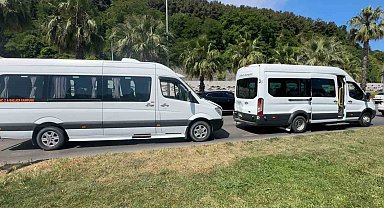 Samsun'da zincirleme trafik kazası: 1 yaralı