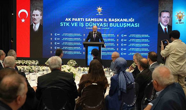 Samsun'un, Türkiye'nin ilk 10 sanayi kenti arasına girme hedefi