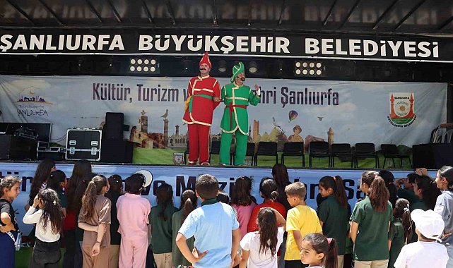Şanlıurfa'da çocuklara sanat ve eğlence dolu şenlik