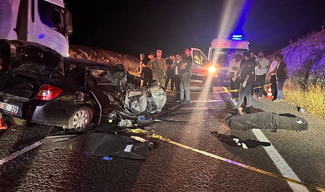Şanlıurfa'da feci kaza: 2 ölü, 6 yaralı