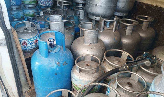 Şanlıurfa'da jandarma denetiminde usulsüz tüp dolumu ortaya çıkarıldı