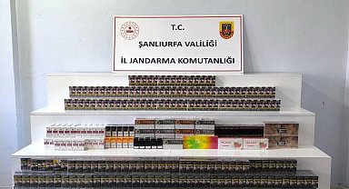 Şanlıurfa'da kaçak tütün ve sigara operasyonu: 20 şüpheliye işlem