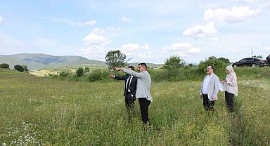 Saraydüzü'nde kurulacak çeltik kurutma tesisi için çalışmalar başladı