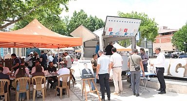 Sarıgöl'de Ferdi Zeyrek için lokma hayrı düzenlendi