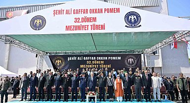 Şehit Ali Gaffar Okkan POMEM'de 32. dönem mezuniyet töreni düzenlendi