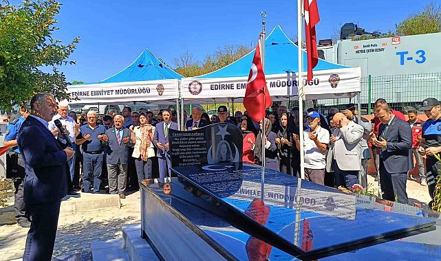Şehit polis memuru Özsoy dualarla anıldı