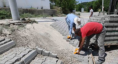 Şehzadeler'de 20 bin metrekare kilit parke taşı döşenecek