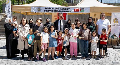 Selçuk Üniversitesinden Filistinli çocuklara sağlık ve dayanışma eli