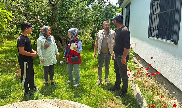 Selden etkilenen Gümüşler beldesine psikososyal destek