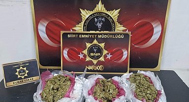 Siirt'te aranan 33 şahıs yakalandı, çok sayıda suç unsuru ele geçirildi