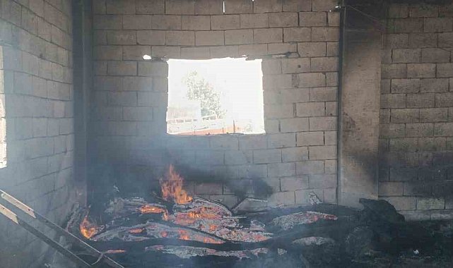 Siirt'te korkutan yangın
