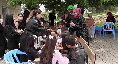 Siirt'te üniversiteli öğrencilerden örnek çalışma: Köy okulunu yenilediler
