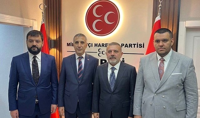 Sincan Belediye Başkanı Ercan'dan MHP'ye ziyaret