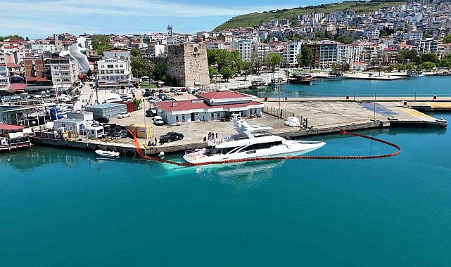 Sinop'ta lüks yatın su alma nedeni belli oldu