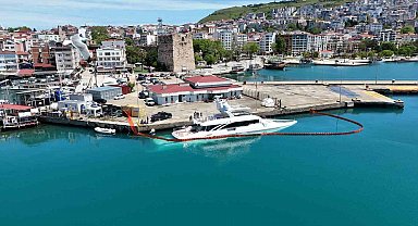 Sinop'ta lüks yatın su alma nedeni belli oldu