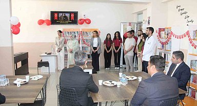 Şırnak'ta Şehit PÖH Ali Karapınar Kütüphanesi açıldı
