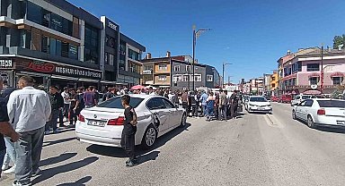 Sivas'ta 4 araçlı zincirleme kaza: 1 yaralı