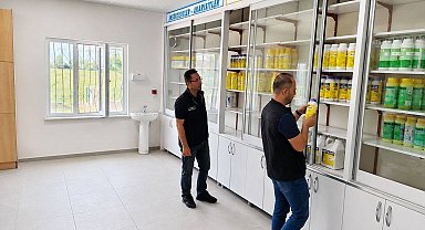 Şuhut'ta ilaç ve gübre bayilerine yönelik denetim