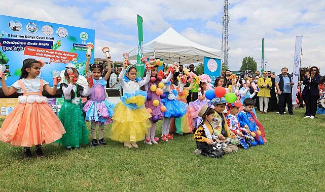 Talas'ta çevre bilinci sanatla buluşuyor