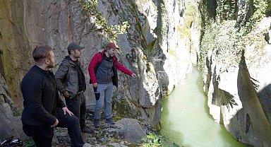 Tarihi kalıntıların da bulunduğu iki köy arasında kalan kanyon, keşfedilmeyi bekliyor