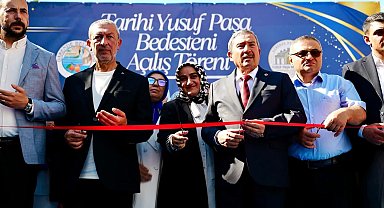Tarihi Yusuf Paşa Bedesteni yeniden kapılarını açtı