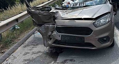 Tarsus-Adana otoyolunda kaza: 1 ölü, 4 yaralı