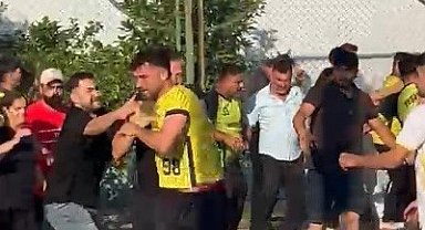 Tarsus'ta köyler arası futbol turnuvasında maç sonu kavgası